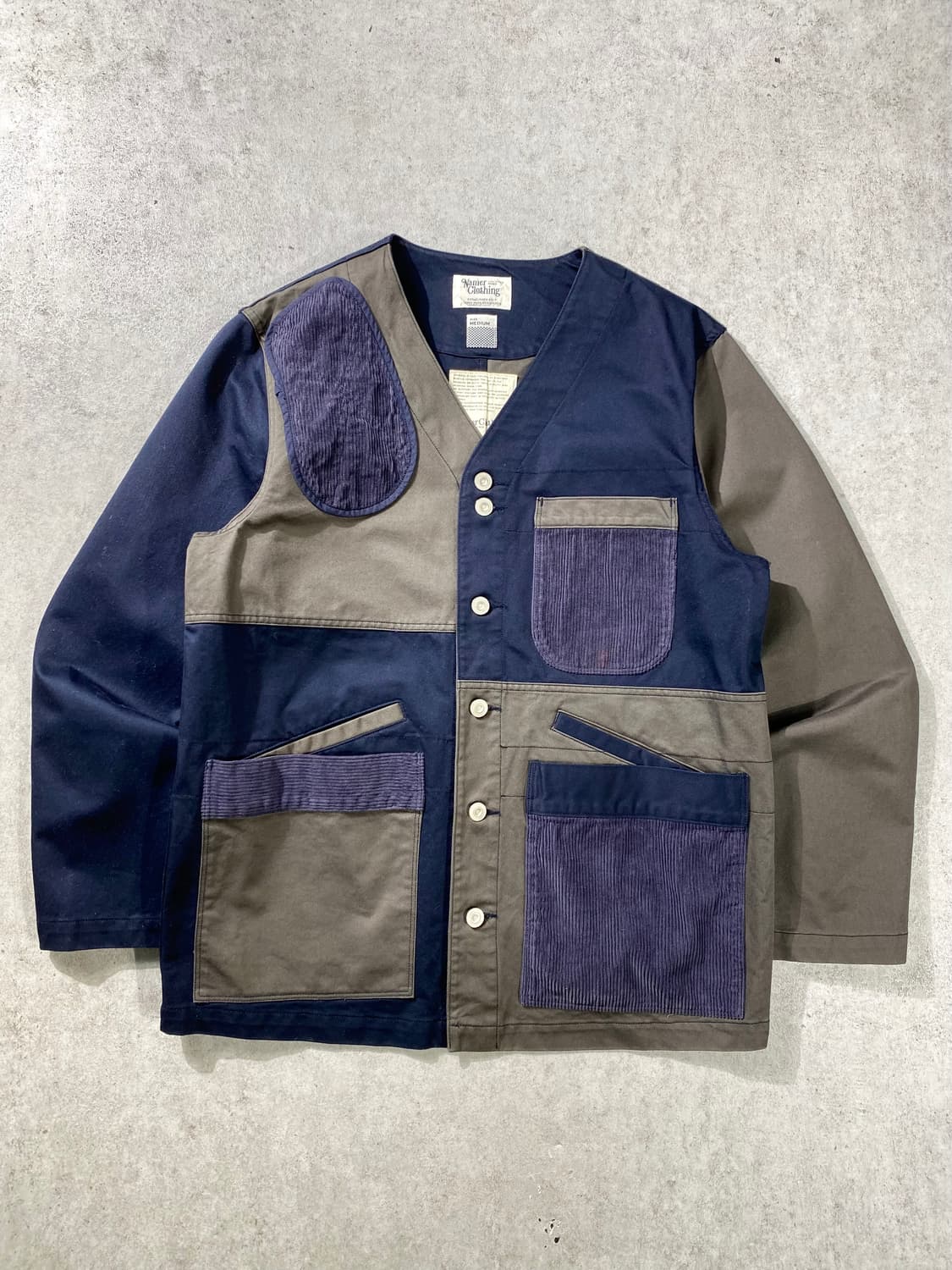 [M] 네이머클로딩 0931 믹스 슈터 자켓 상품이미지3