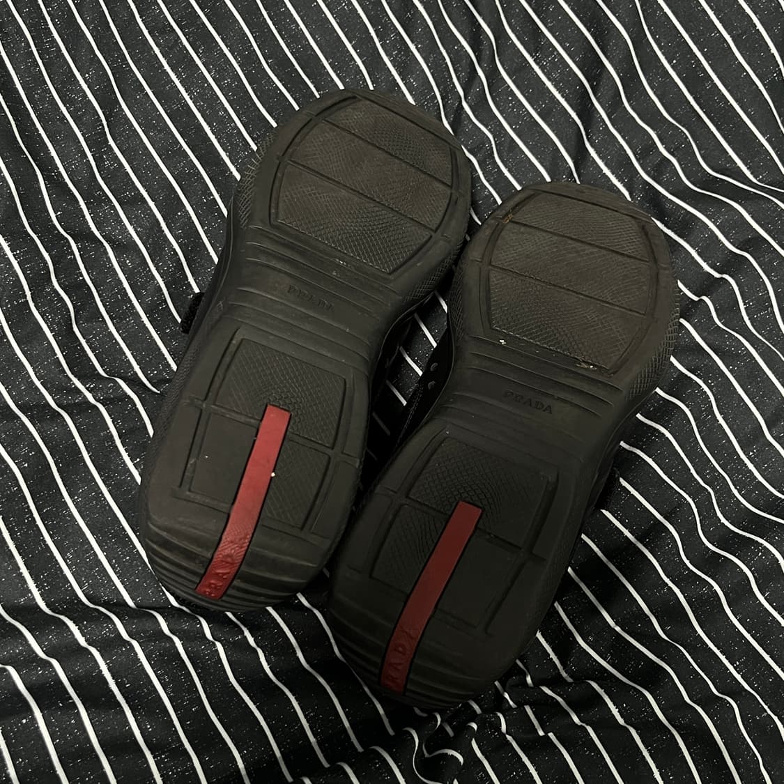 프라다 아메리카컵 블랙무광 벨크로 UK8 270-275 상품이미지6