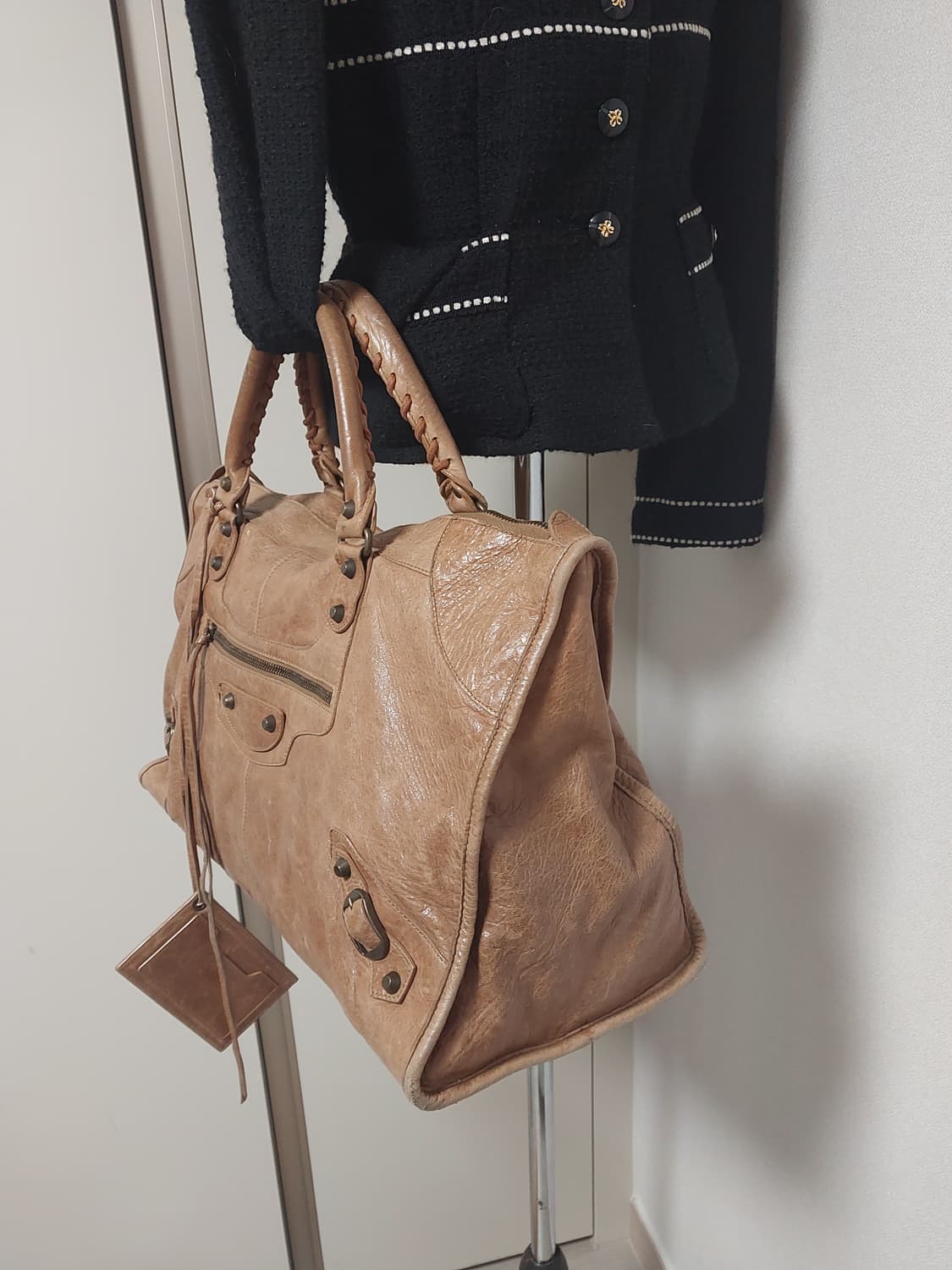 발렌시아가 클래식 시티백 모터백 워크 (정품) 상품이미지4