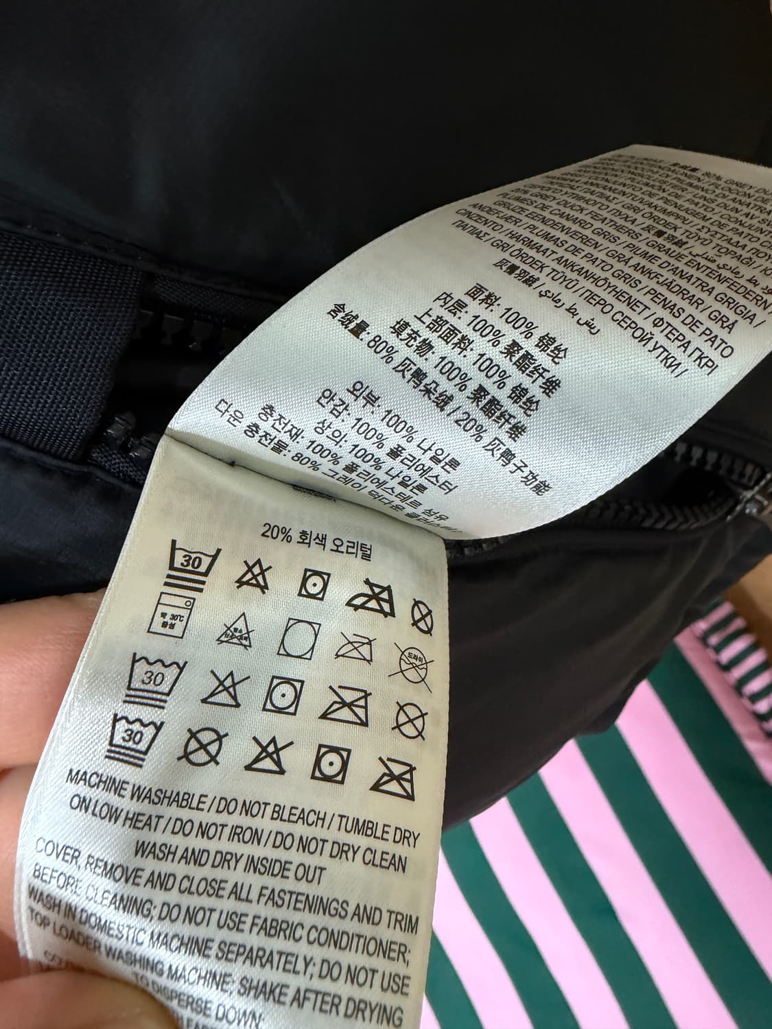 버버리 리버시블 패딩 베스트 m 상품이미지7