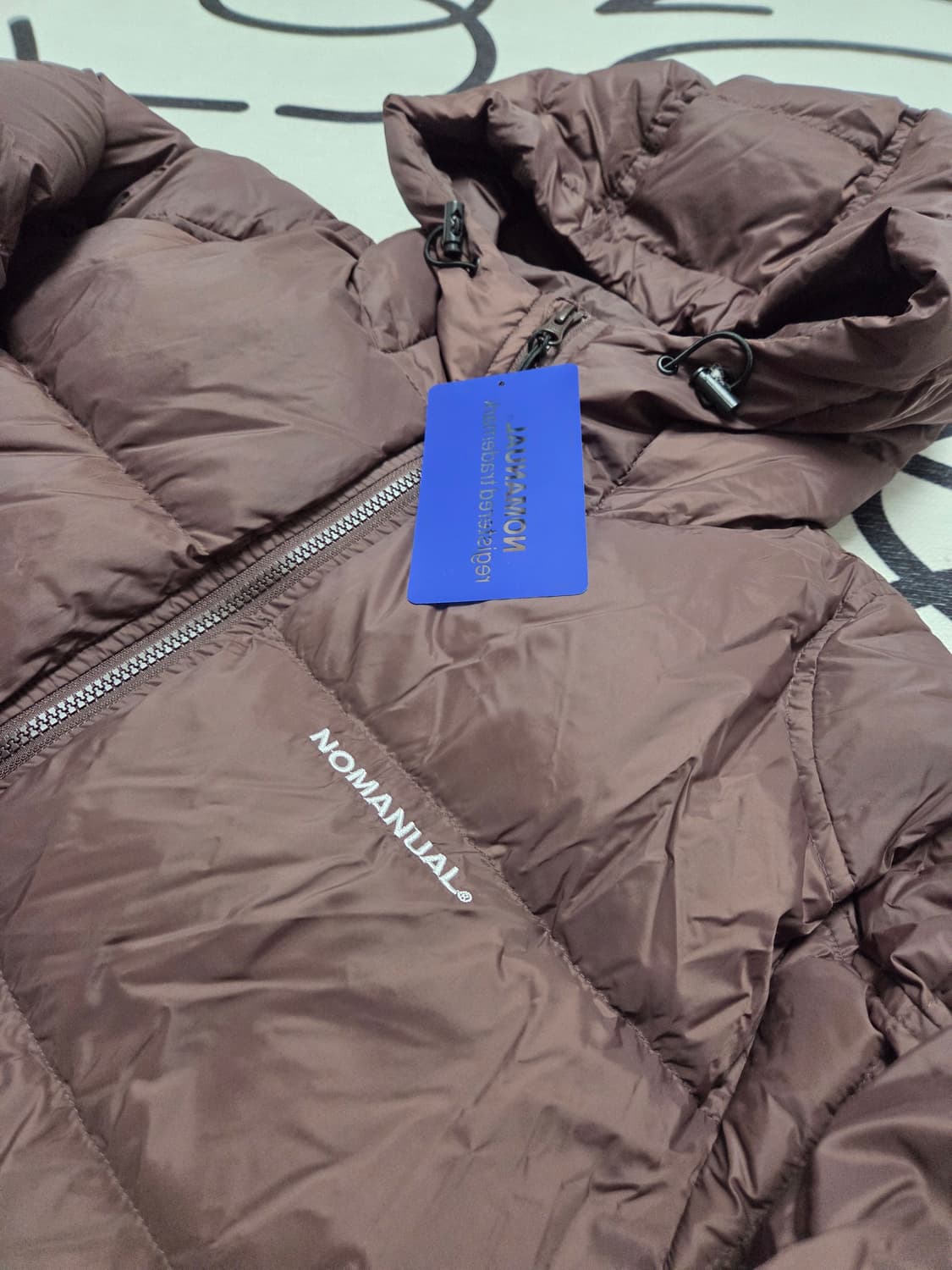 노매뉴얼 DIVISION  DUCK DOWN- BROWN XLsize 상품이미지6