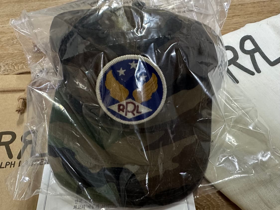 폴로 랄프로렌 RRL 카모 볼캡 상품이미지1