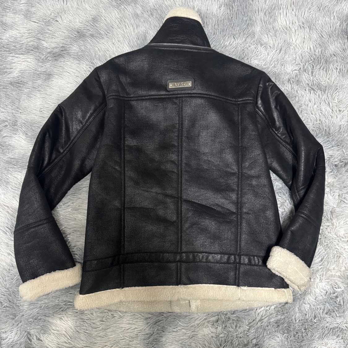 에비수 무스탕자켓 M사이즈  상품이미지4