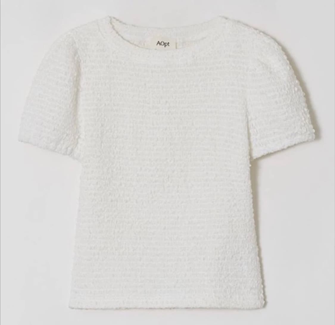 [배우 최희진 착용] 아옵트 SMOCKED PUFF SLEEVE TOP 상품이미지2