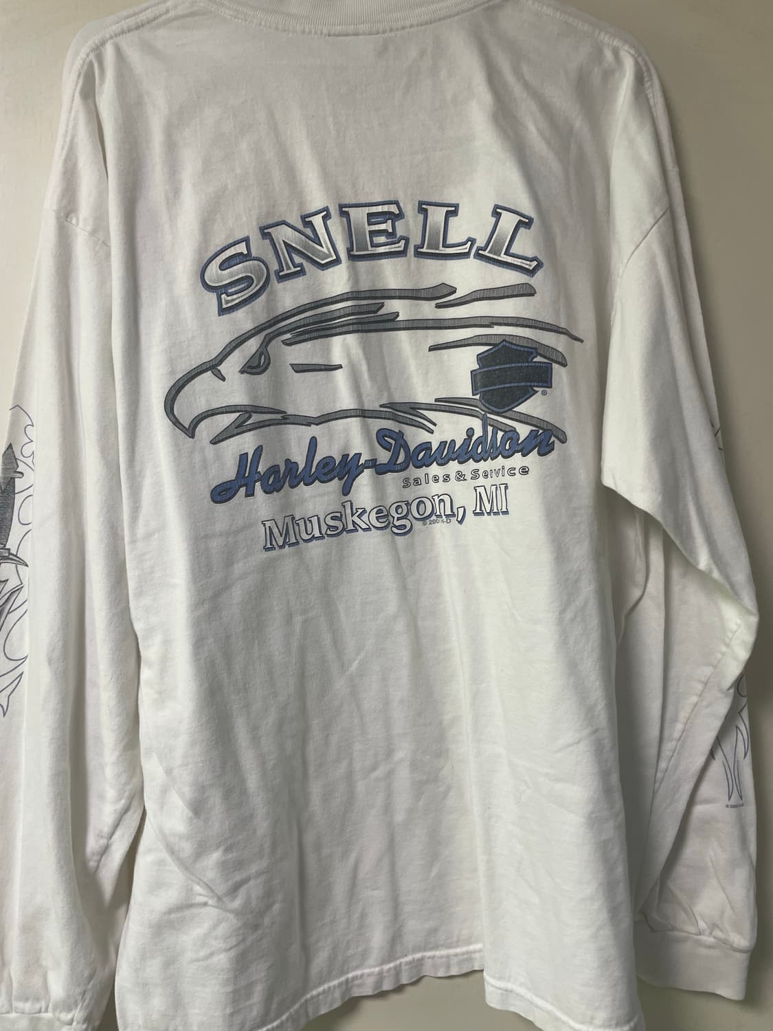 00s 할리데이비슨 롱슬리브 상품이미지2