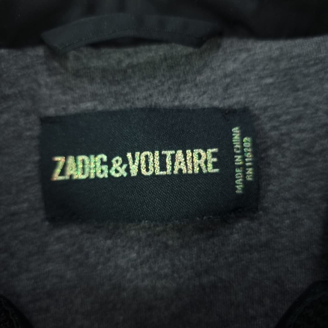 [쟈딕앤볼테르] 덕다운 슬림 푸퍼 다운 숏패딩 블랙 P01388 상품이미지8