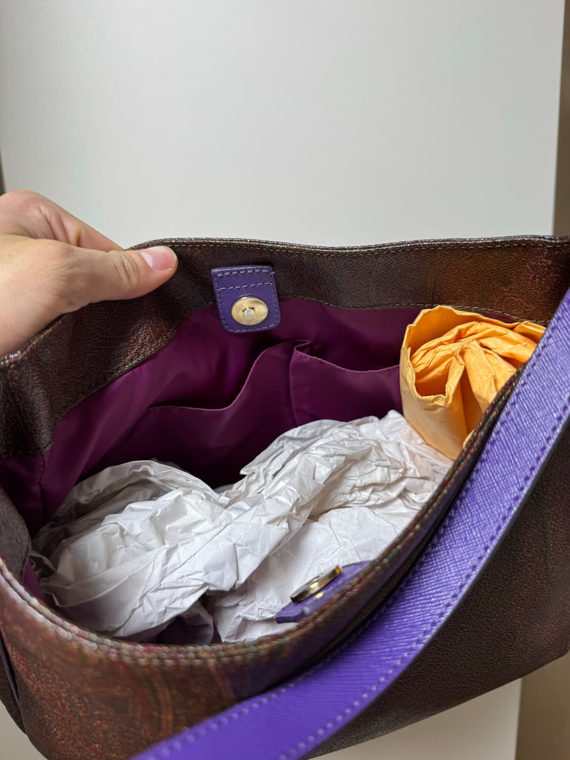 에트로 페이즐리 컨버스 호보백 상품이미지3