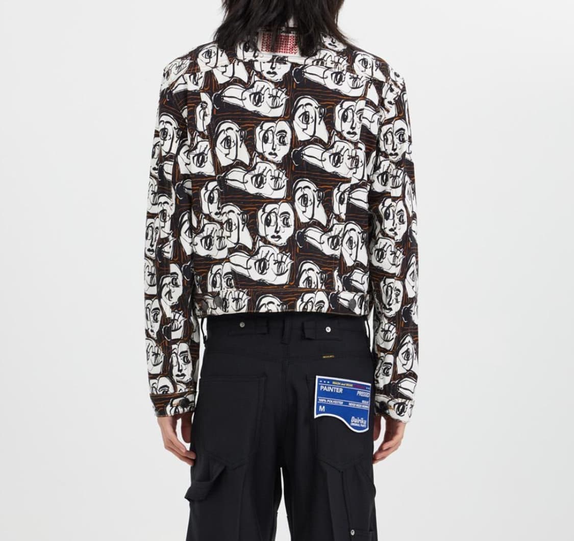 CHARLES JEFFREY LOVERBOY 아트 데님 자켓 상품이미지2