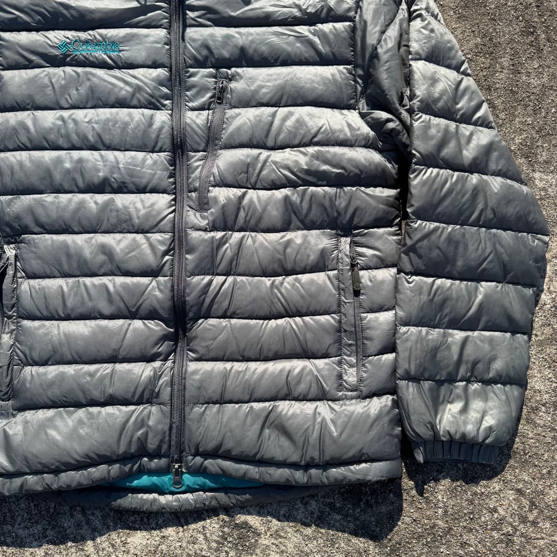 [M~L] 콜롬비아 후드 경량 패딩 상품이미지6
