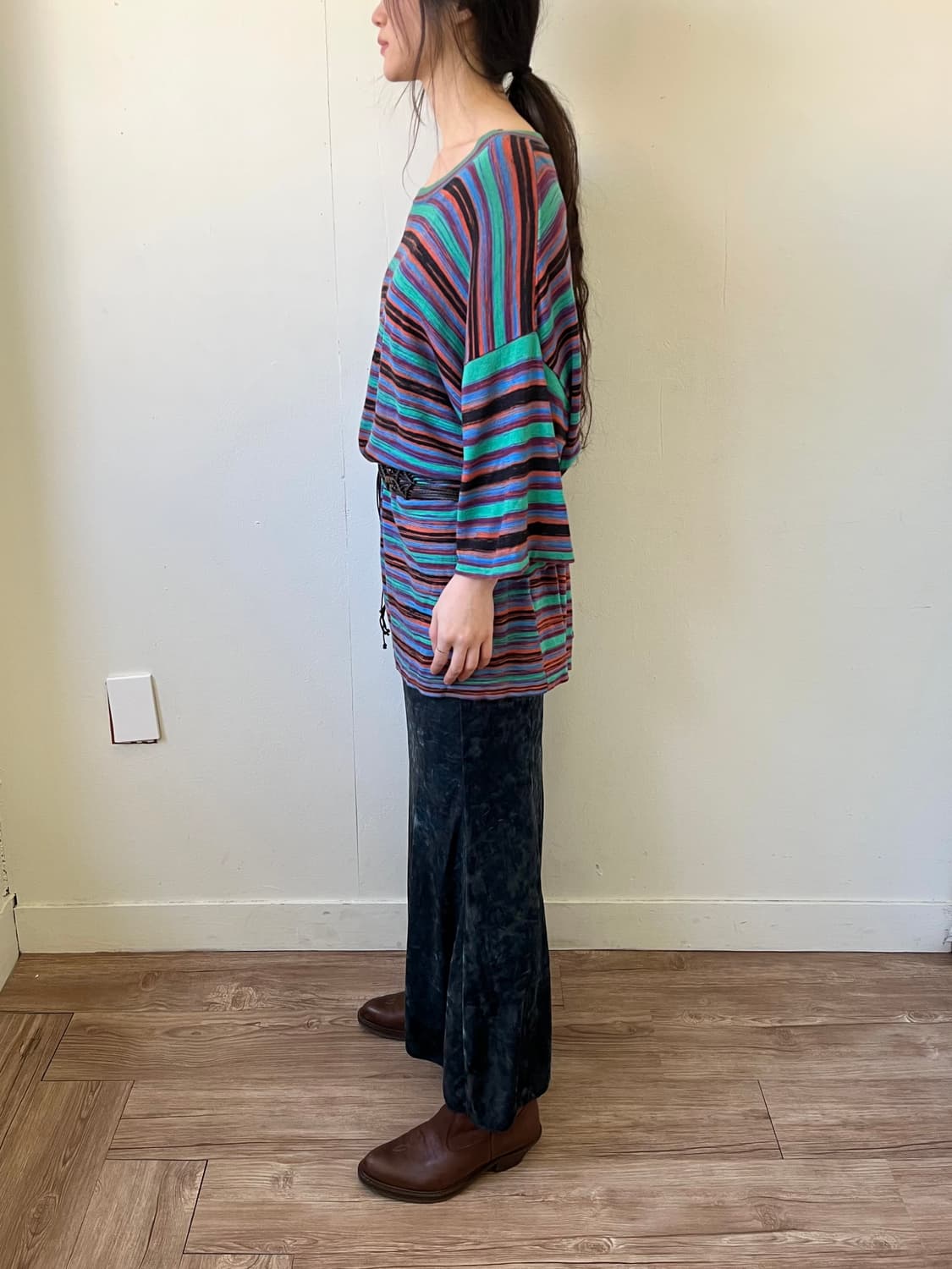 LEPSIM 오로라 벨벳 스커트 상품이미지9