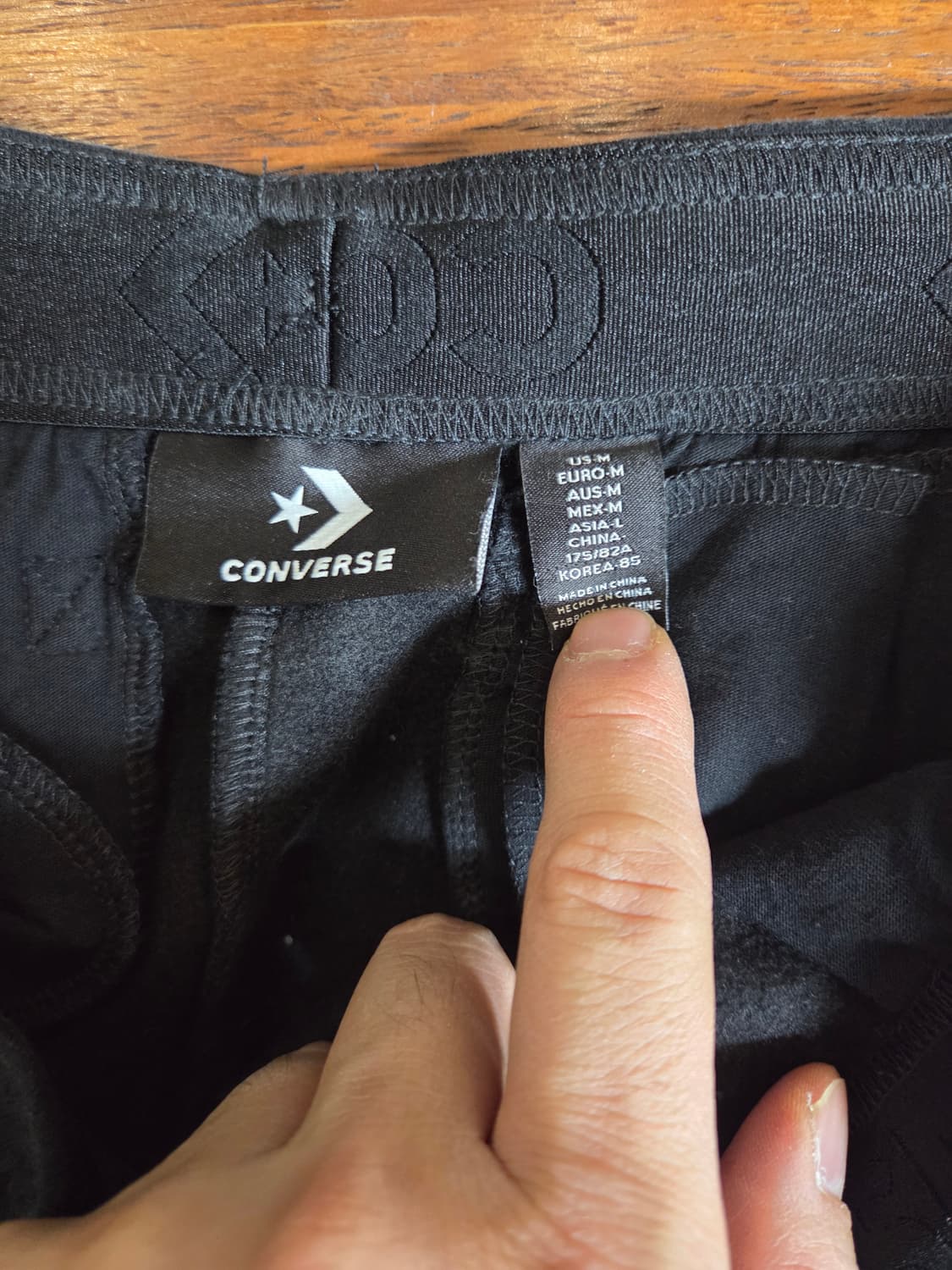 컨버스 안감플리스 헤비원단 트레이닝팬츠 L 상품이미지4