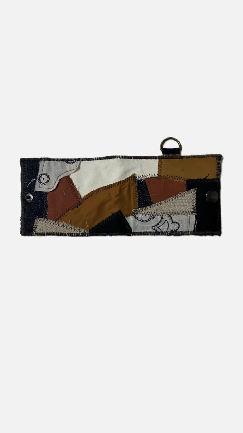 Tot0_ [Levis patchwork half wallet] 상품이미지3