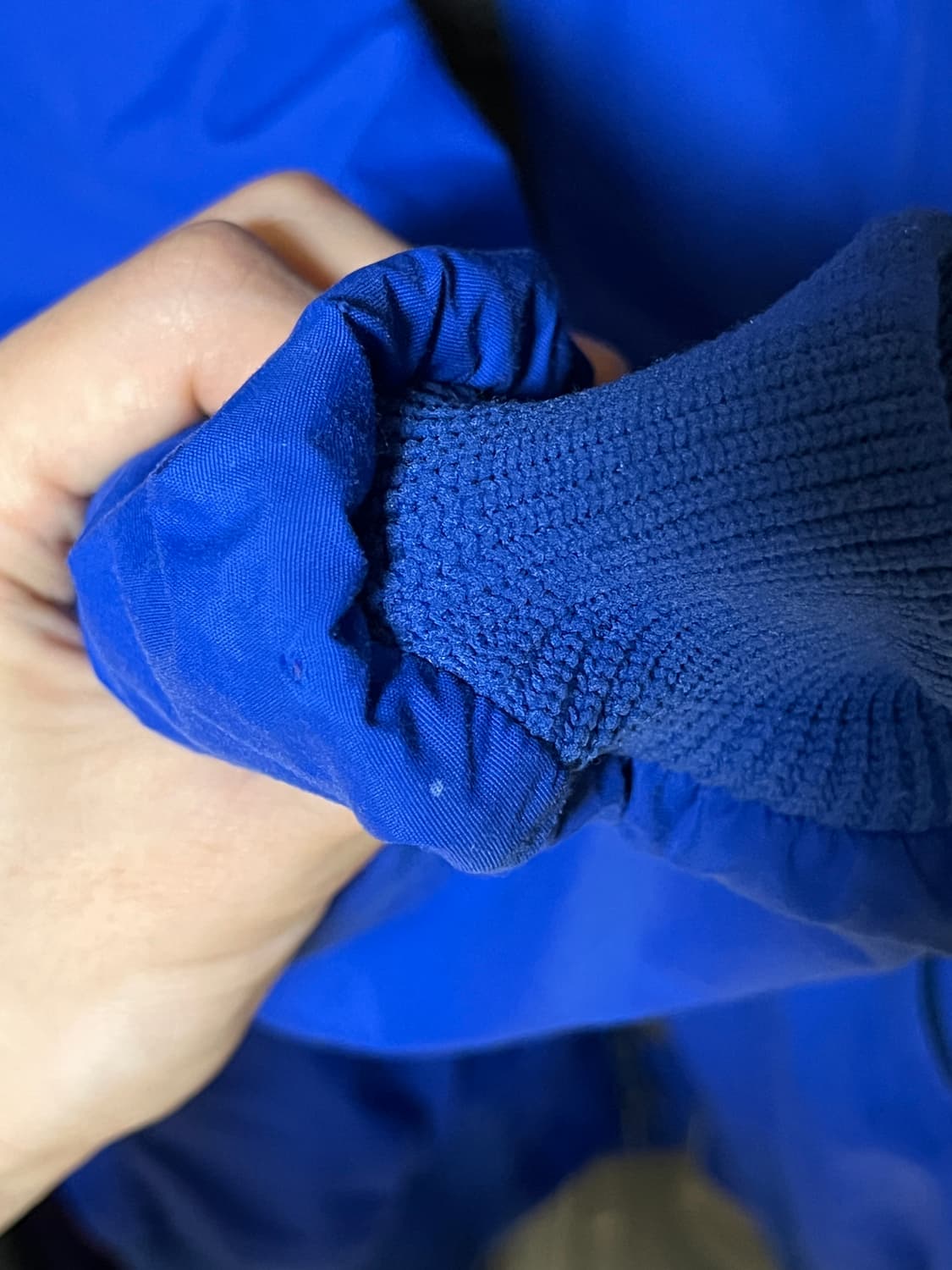 80s 파타고니아 쉘드 신칠라 투웨이 봄버 XL 상품이미지5