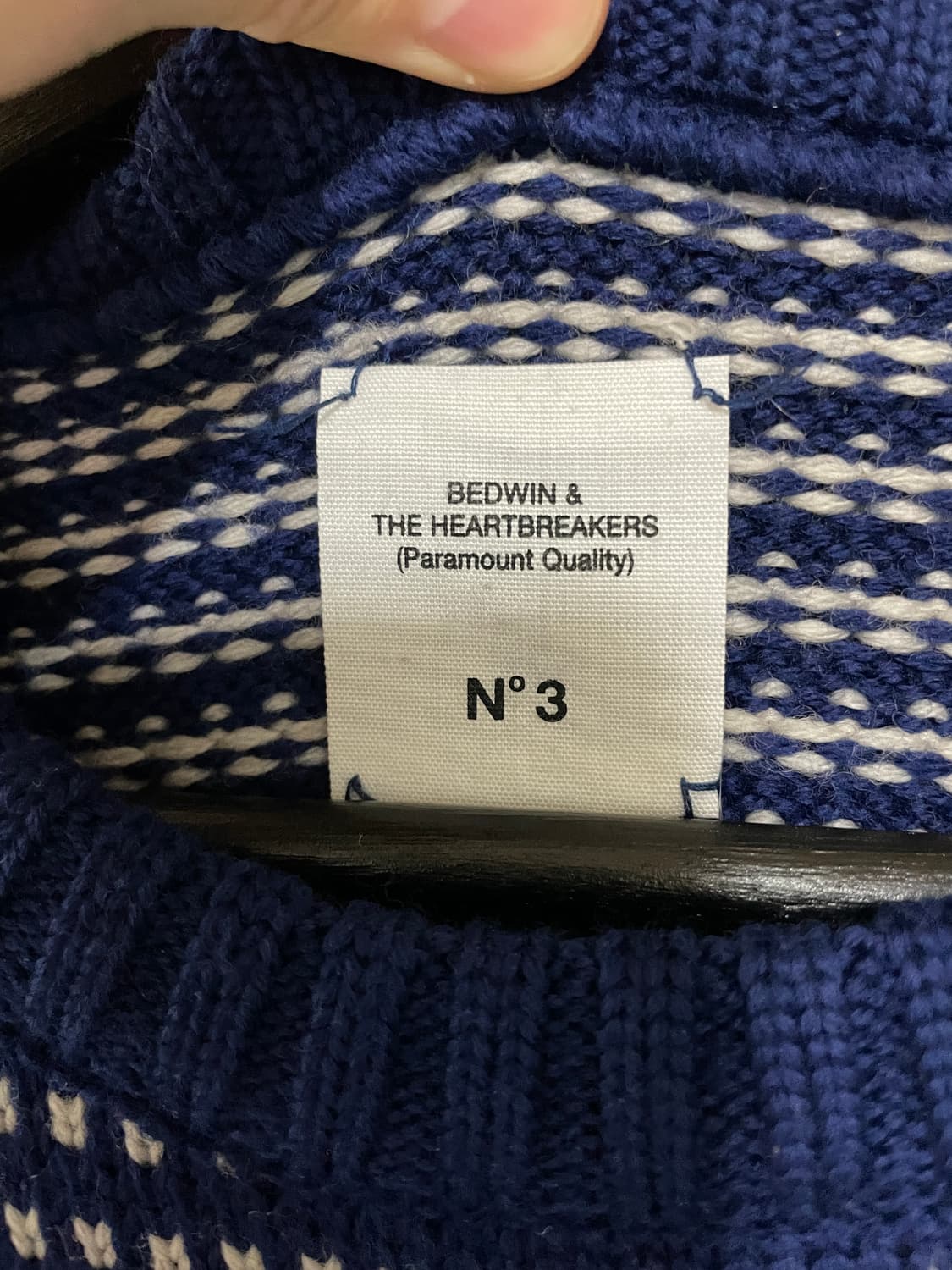 bedwin  니트 상품이미지3