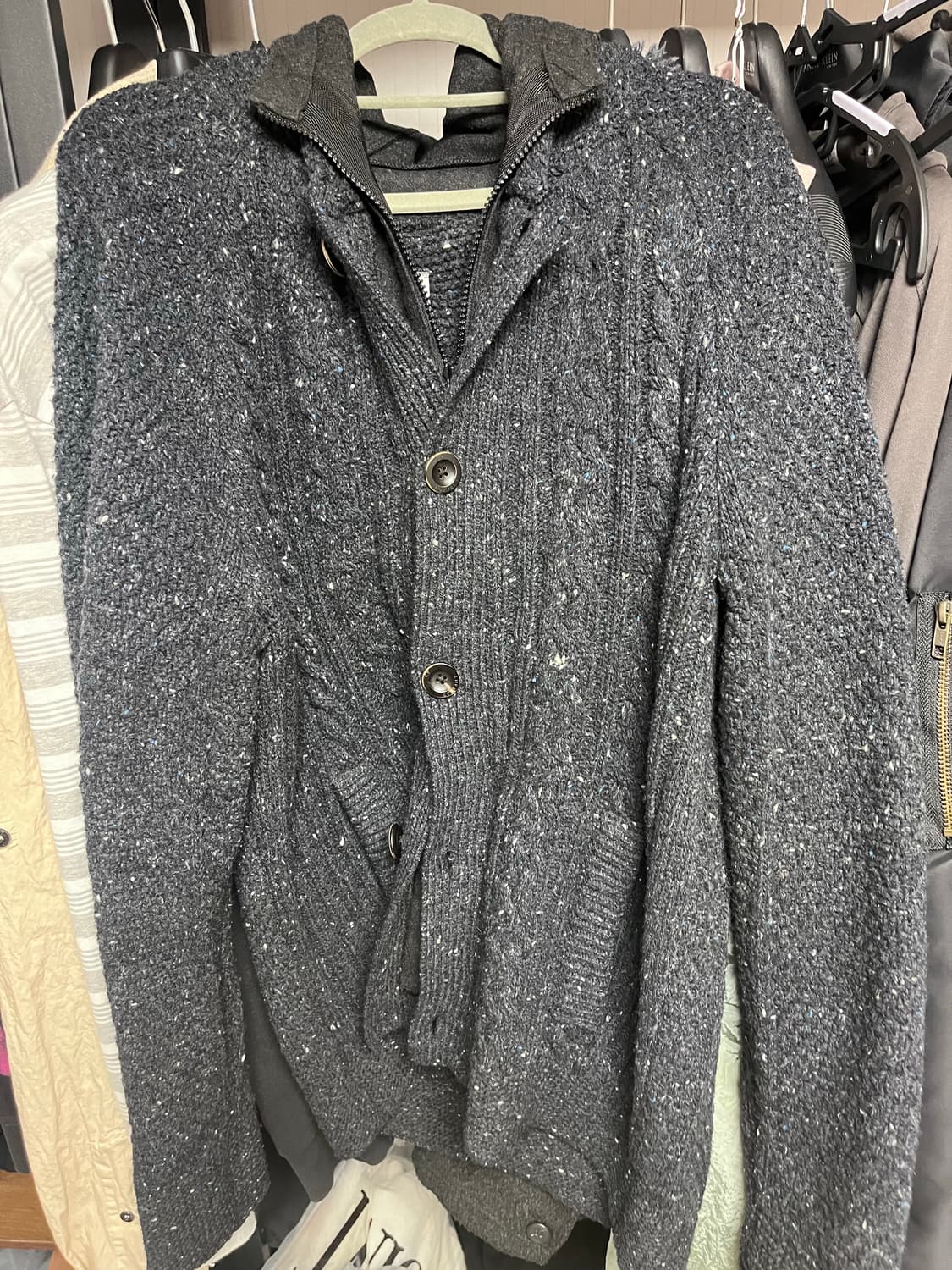 CP컴퍼니 고글 니트집업 [xl] 상품이미지3