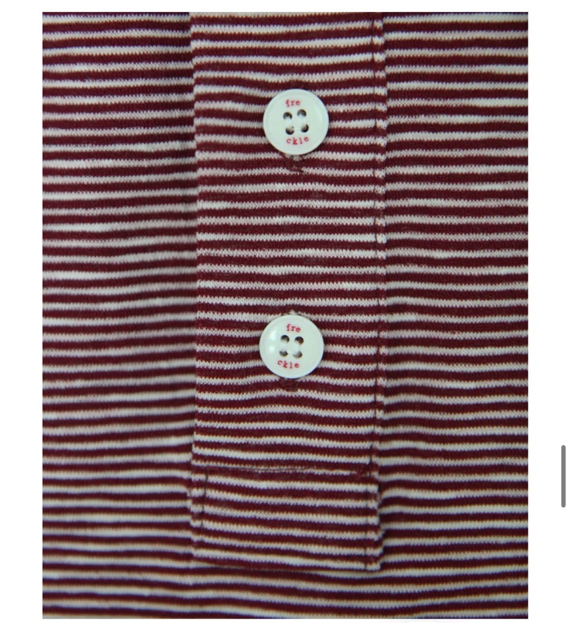 프레클 익스클루시브 boxy fit button polo shirt 상품이미지3