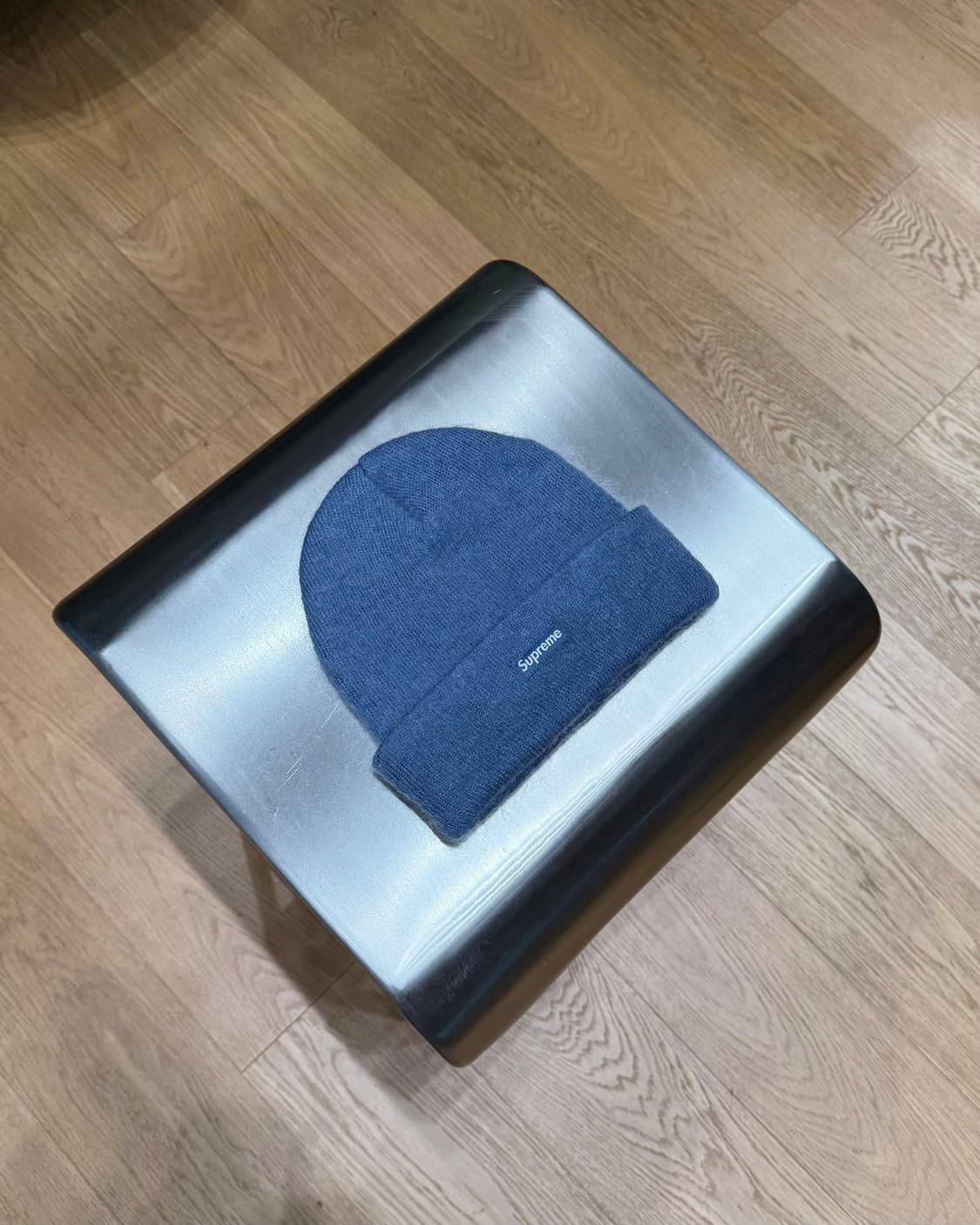 슈프림 블루 모헤어 비니 슬레이트  상품이미지1