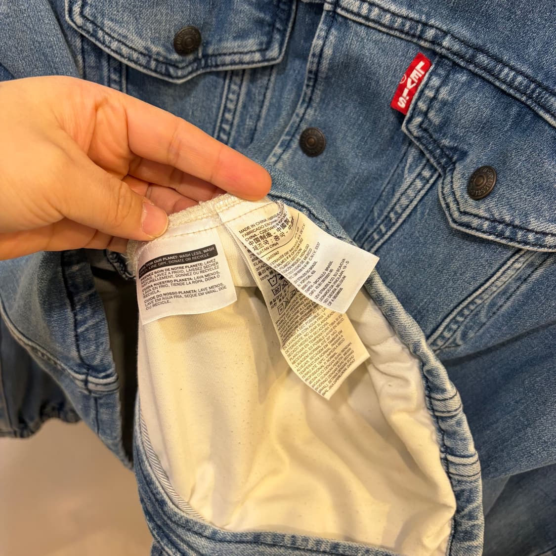 리바이스 사이드라인 데님 자켓 청자켓 상품이미지9