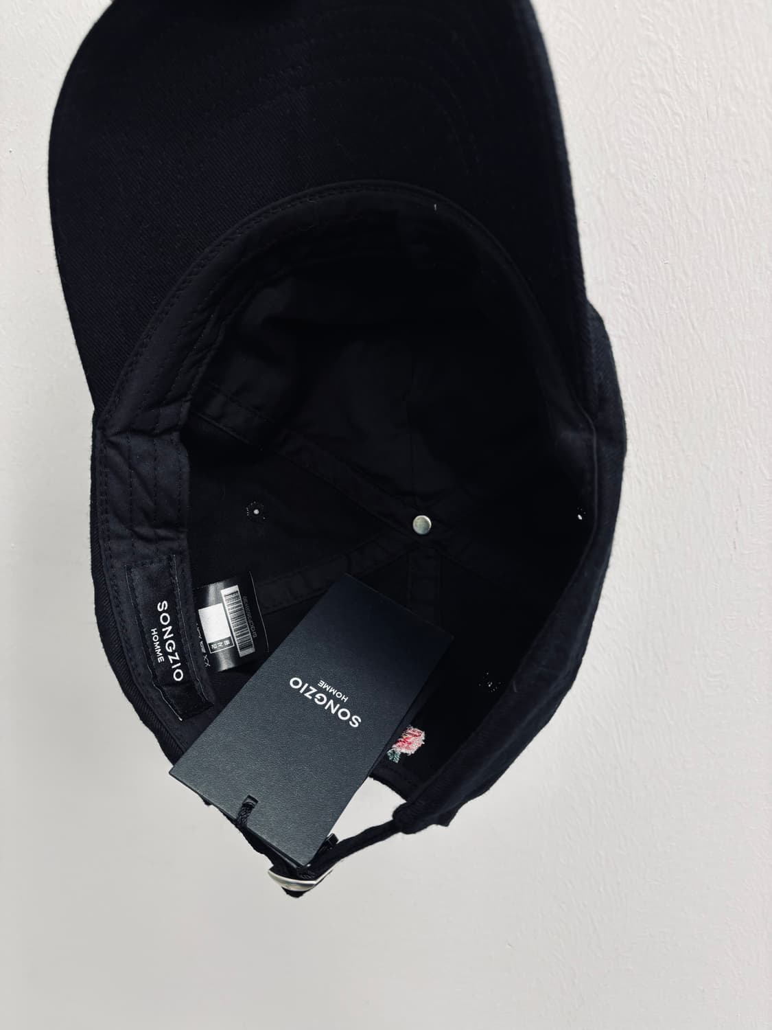 송지오 옴므 SONGZIO HOMME 플라워 도베르만 자수 볼캡 상품이미지4