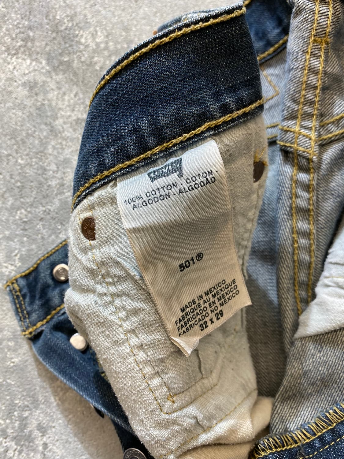 [32] 00s Levi's 501 리바이스 레귤러 핏 데님팬츠 상품이미지9