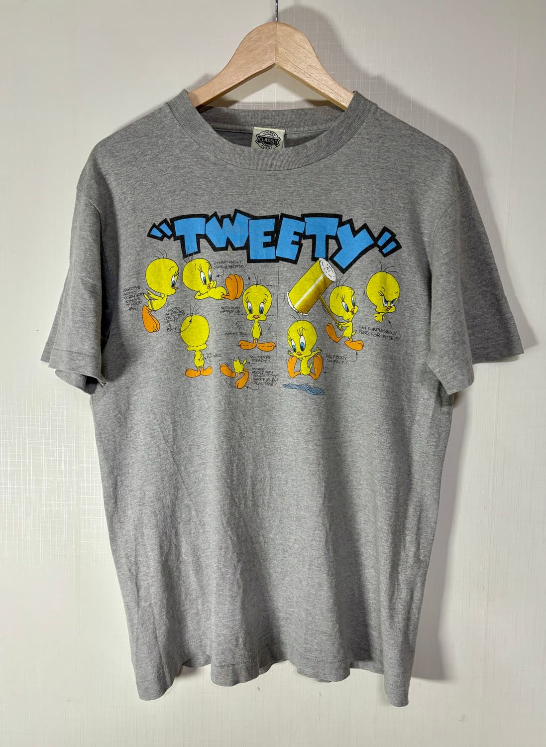 90s USA 루니툰즈 트위티 빈티지 티셔츠 워너브로스 상품이미지2