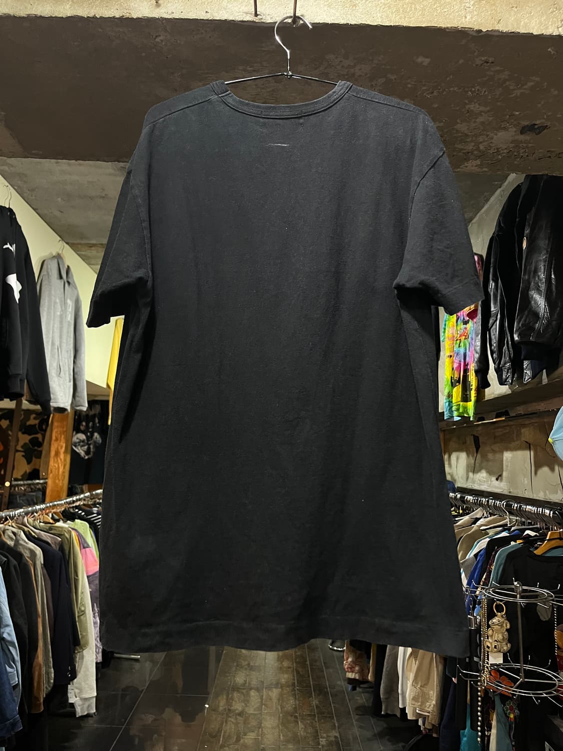 Comme des Garcons 꼼데가르송 로고 블랙 반팔 티셔츠 상품이미지4