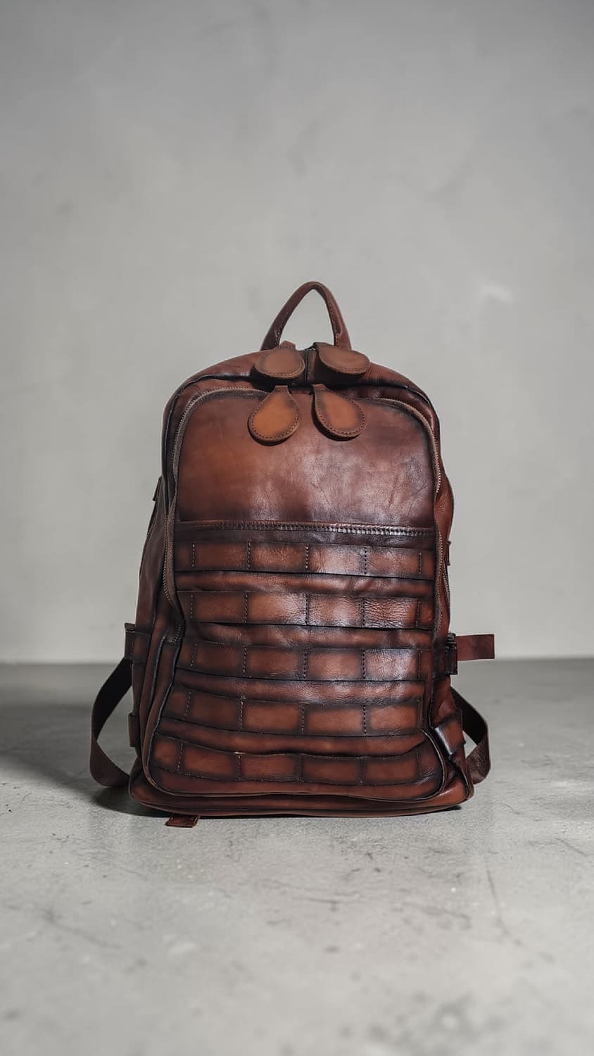 통가죽 백팩 상품이미지1