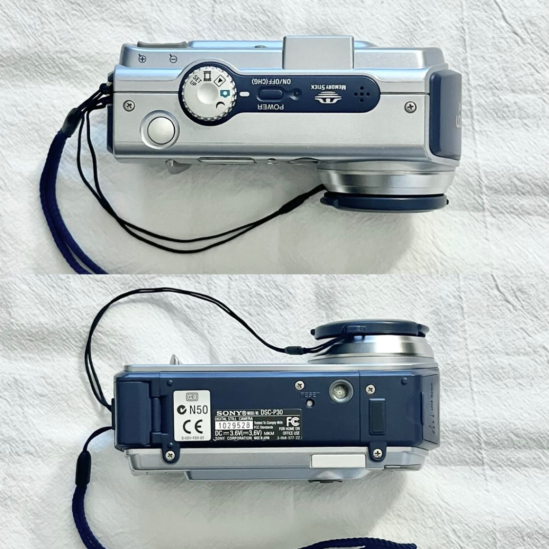 희귀/블루컬러) Sony 소니 사이버샷 DSC-P30 디지털카메라 디카  상품이미지7