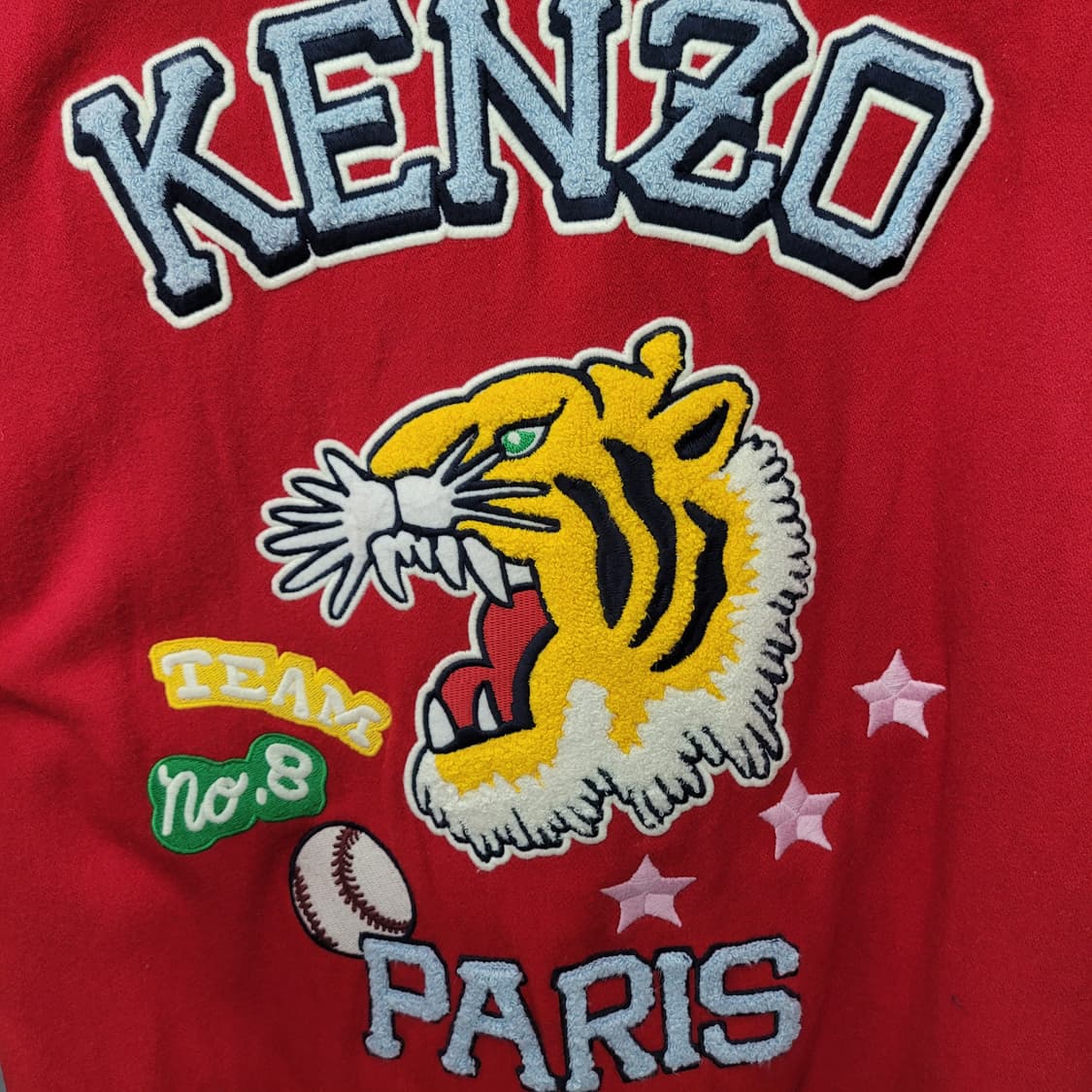 Kenzo kids 겐조 키즈 패치 디테일 봄버 자켓 상품이미지4