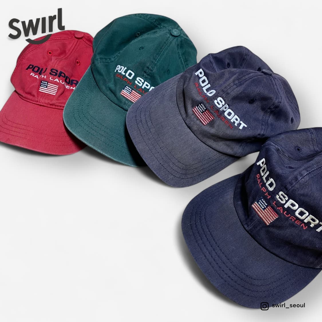 🌊90s USA polo sports navy cap 상품이미지6