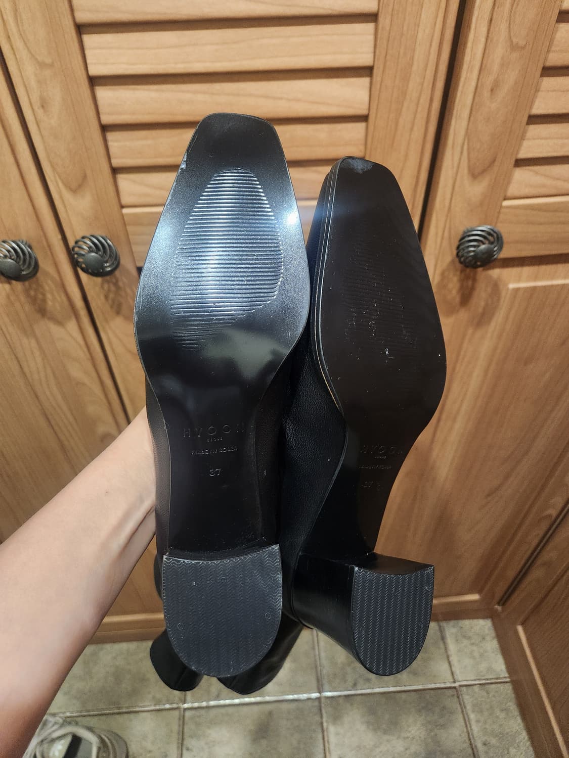 HYOON 가죽 부츠 상품이미지4