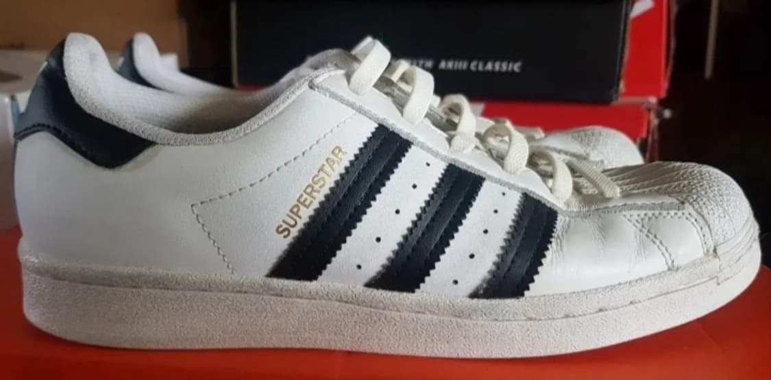 아디다스 슈퍼스타 화이트 블랙 240 상품이미지3