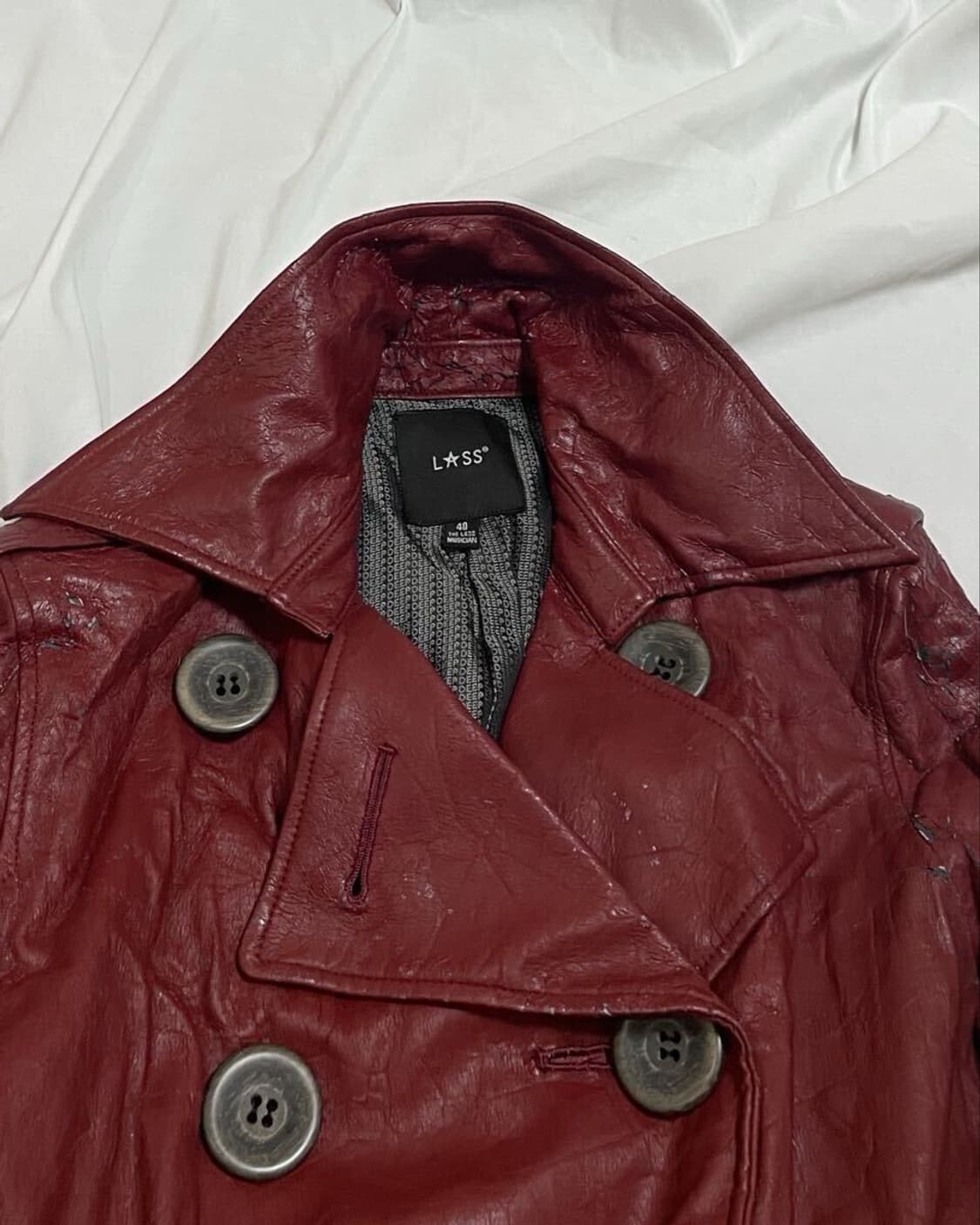 lad muscian 2002aw leather coat 상품이미지8