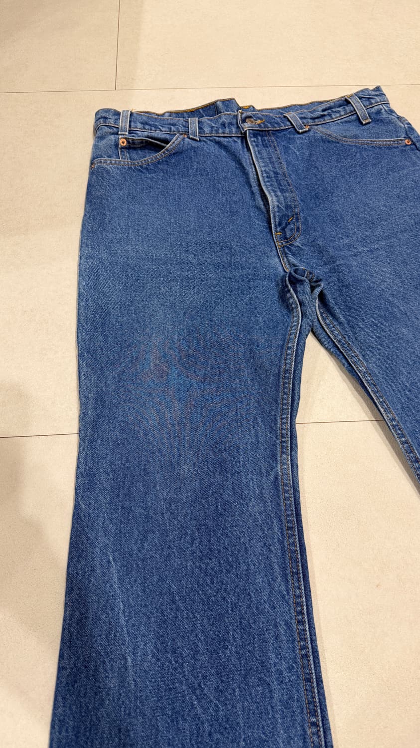 리바이스 517 오렌지탭 부츠컷 38x30 made in USA 상품이미지3