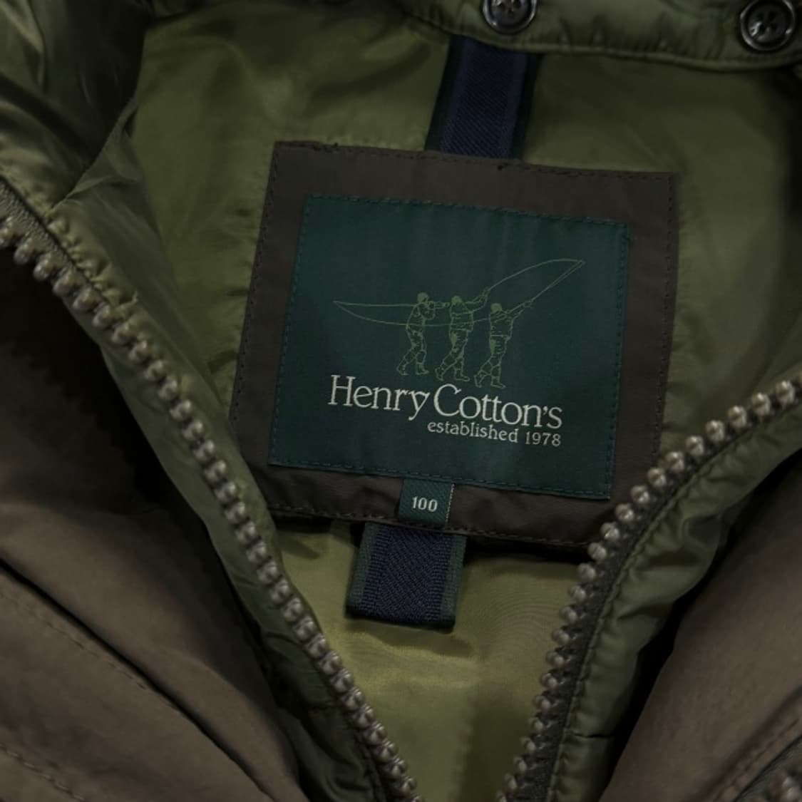 100 헨리코튼 덕다운 패딩  상품이미지4