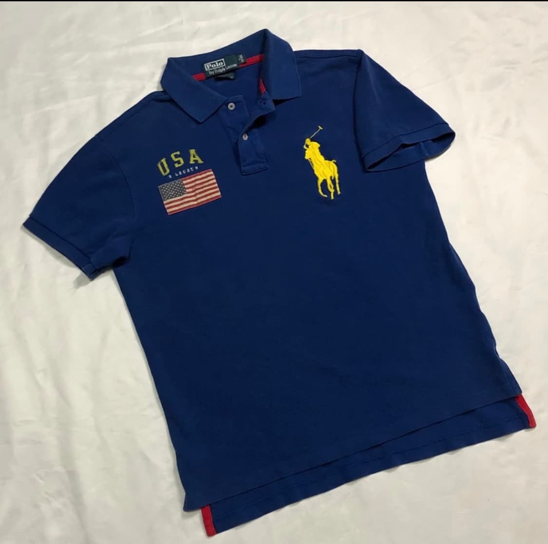 폴로 빅포니 미국 성조기 USA M 상품이미지2
