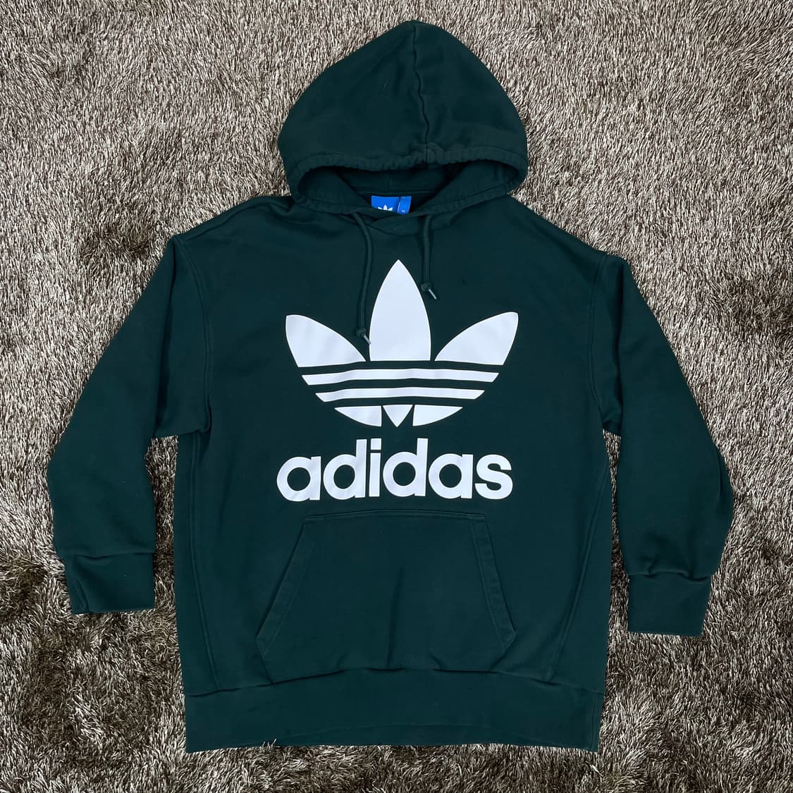 아디다스 Adidas 그린 파이어버드 빅로고 후드티 105 상품이미지1
