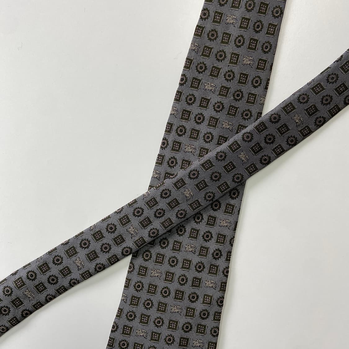 버버리 모노그램 명품 정품 넥타이 (Burberry) 8.2cm 상품이미지4