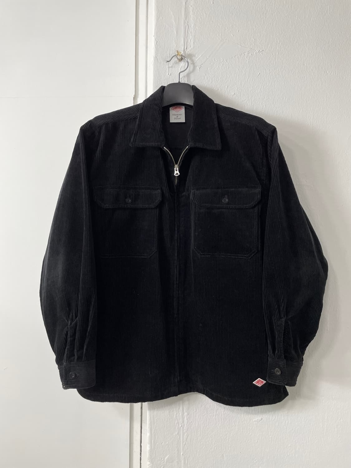 단톤 블랙 코듀로이 자켓 상품이미지1