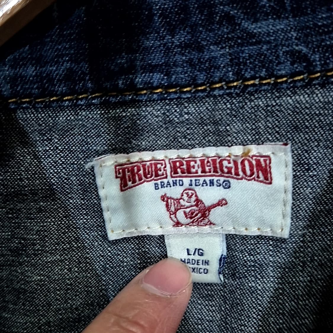 TrueReligion 트루릴리전 웨스턴 데님 셔츠 상품이미지4