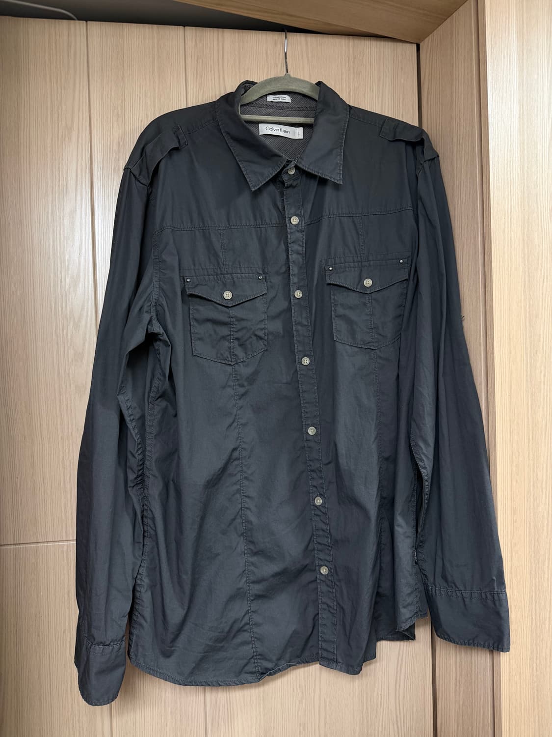 캘빈클라인 밀리터리 셔츠 상품이미지1