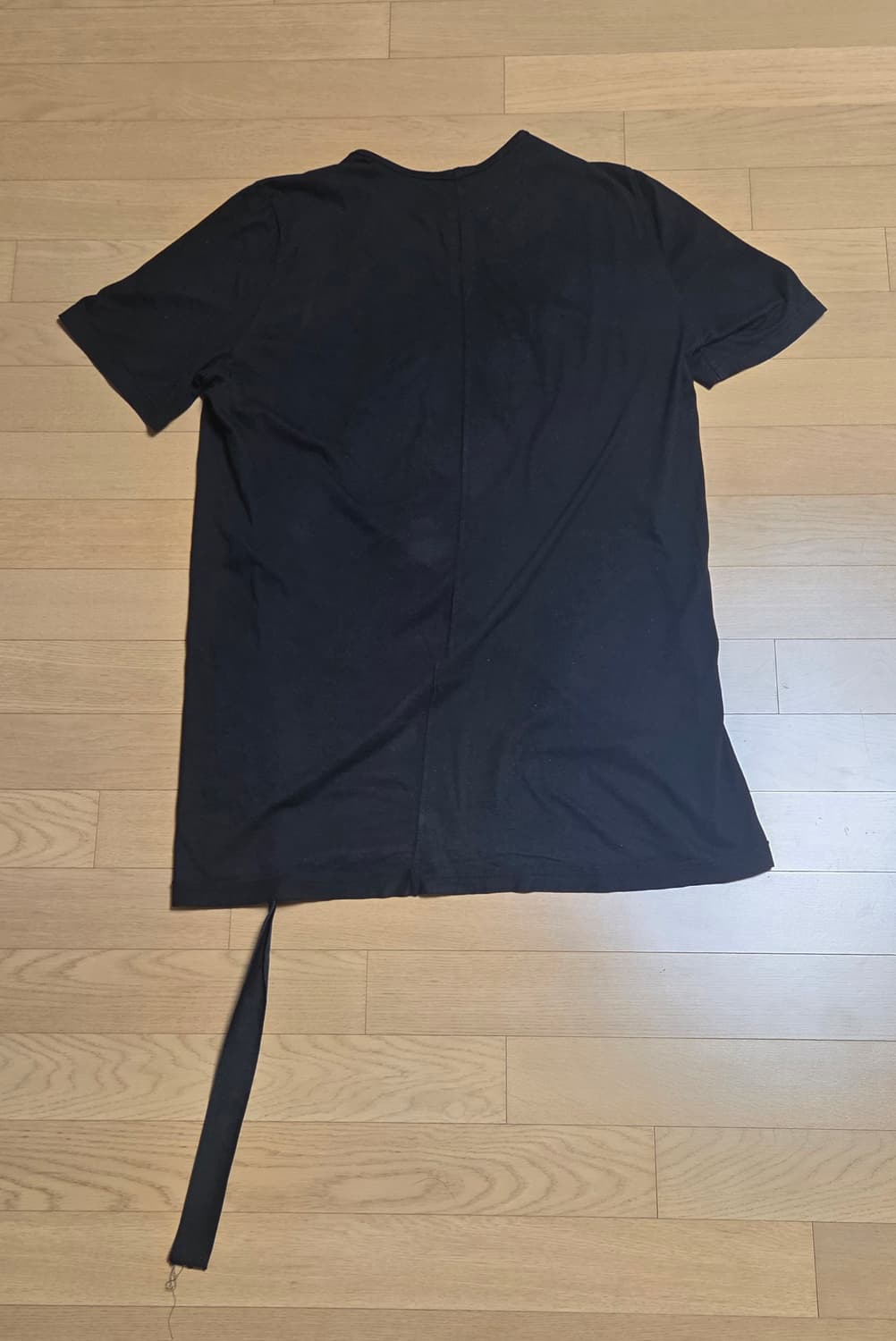 릭오웬스 앱스트랙 프린팅 코튼 반팔 상품이미지2
