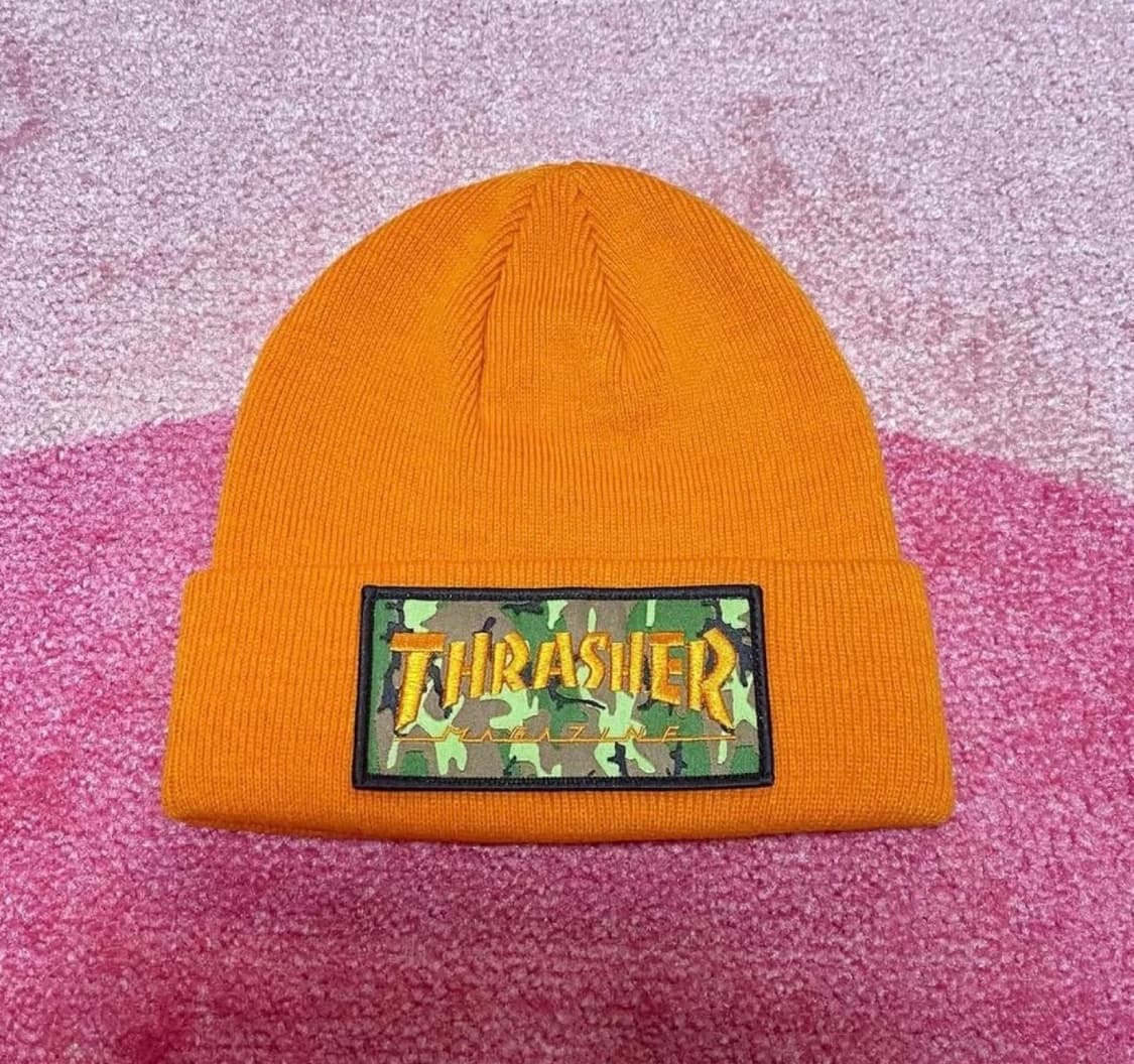 트레셔 카모 패치 비니 상품이미지1