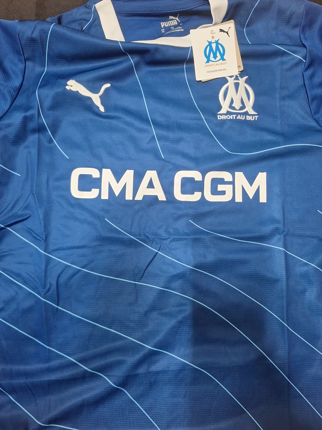 마르세유 축구유니품 블록코어 반팔 oem 상품이미지1