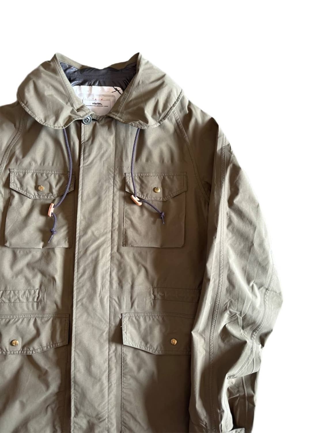 15AW Visvim olive PDF gore-tex jacket 상품이미지3