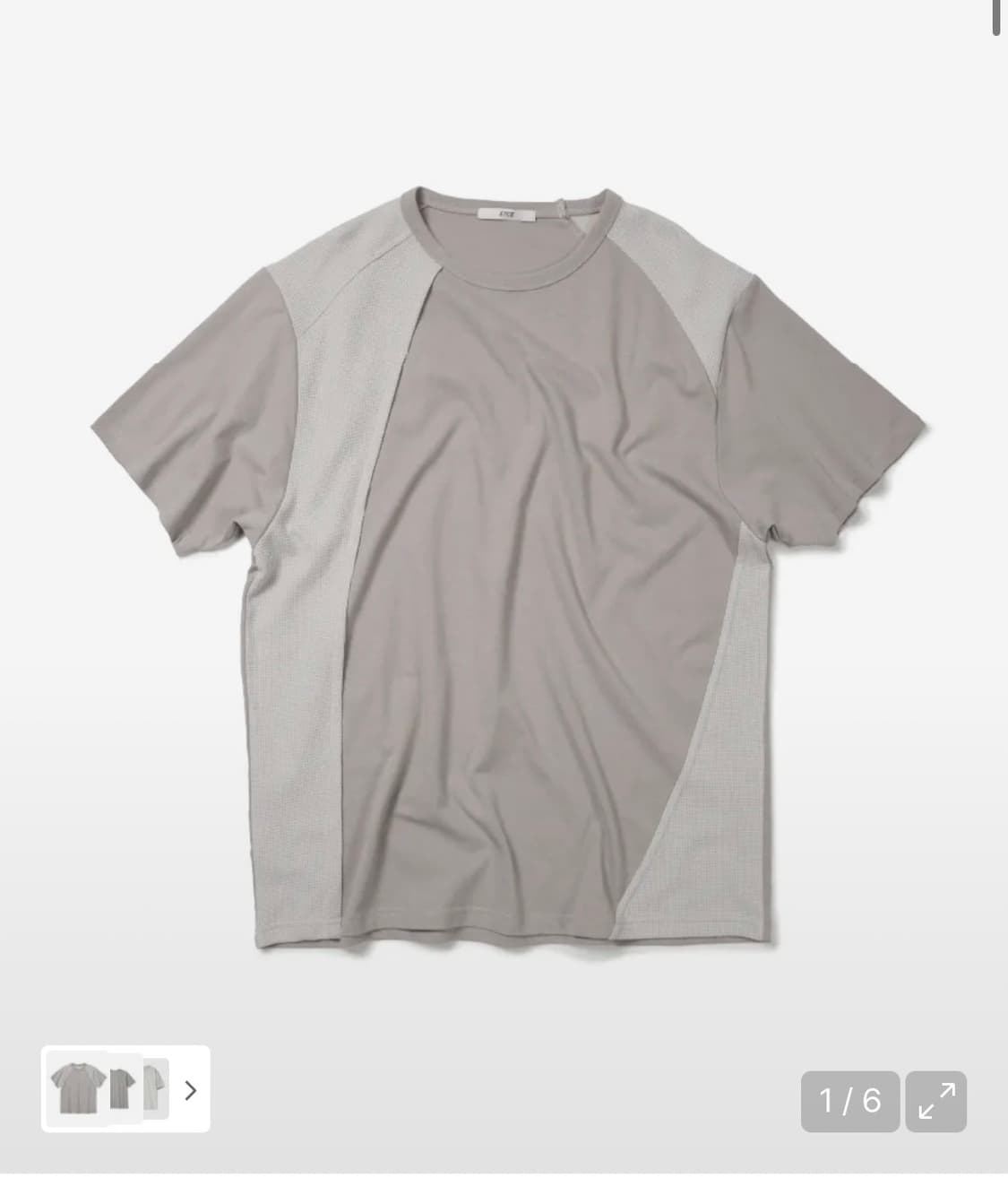 ETCE (MIXED PANEL T-SHIRT) L사이즈 상품이미지1