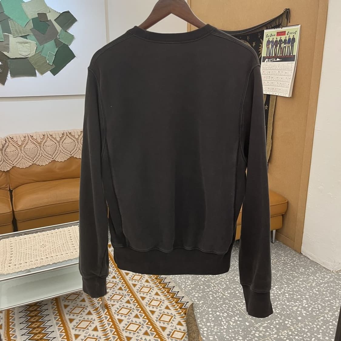 챔피온 올드스쿨 캐주얼 빈티지 빅자수로고 맨투맨 S C10958 상품이미지4