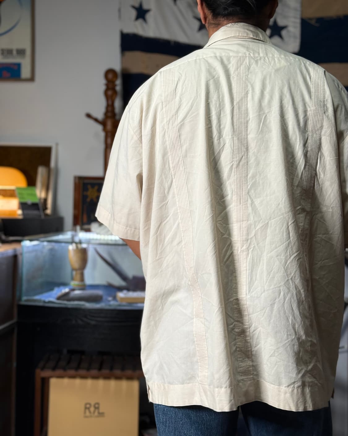 80-90's Orzini 구아야베라 셔츠 3X 상품이미지7