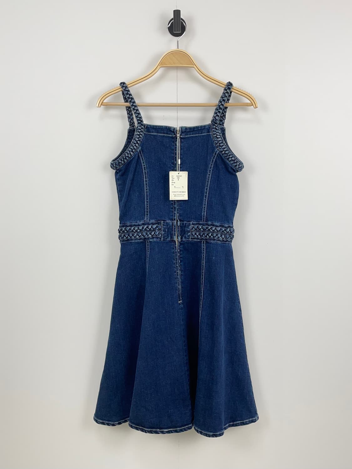 에미리아위즈(EmiriaWiz) 브레이디드 데님 미니 원피스 상품이미지3