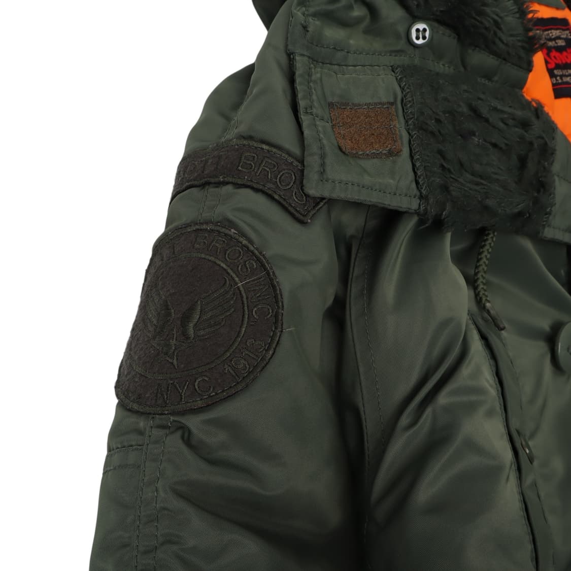 쇼트 카키 n3b 점퍼 자켓 상품이미지3